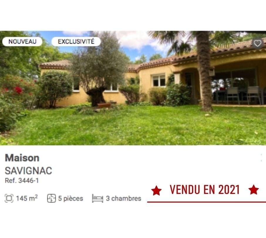 A vendre maison à Savignac