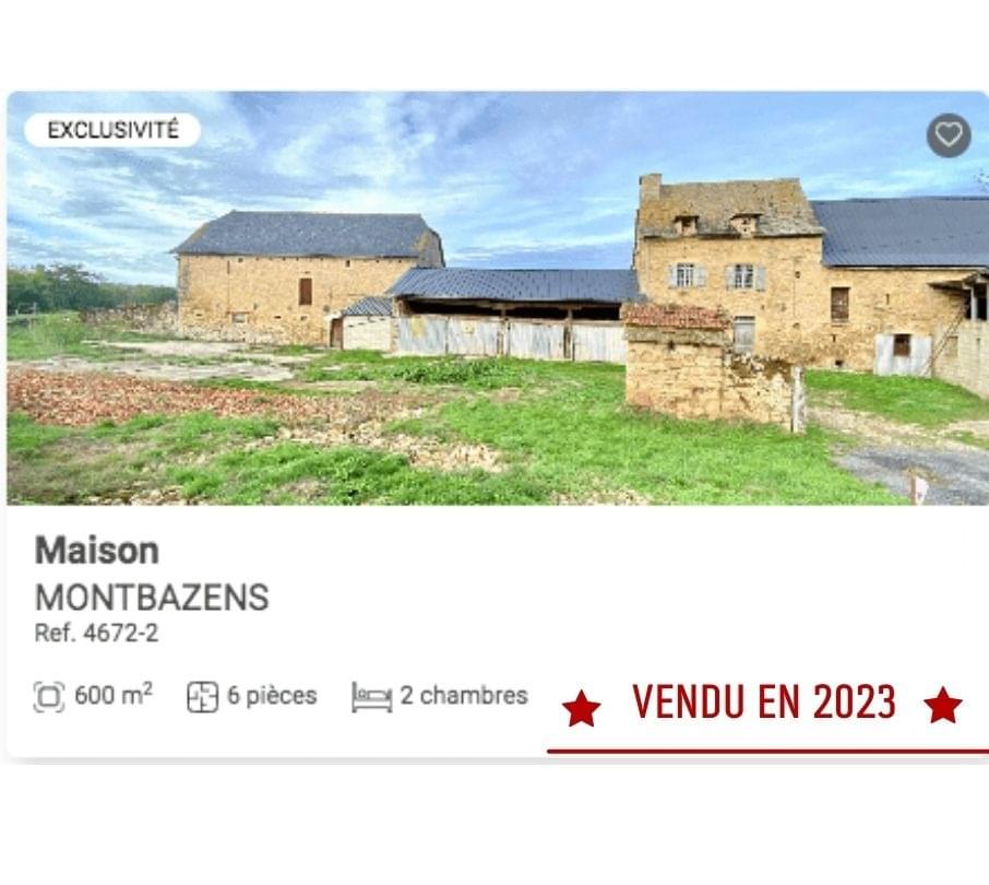 Corps de ferme en Aveyron