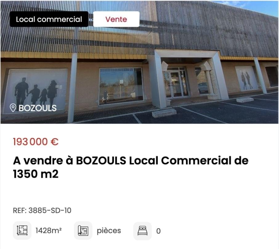 Local commercial Bozouls