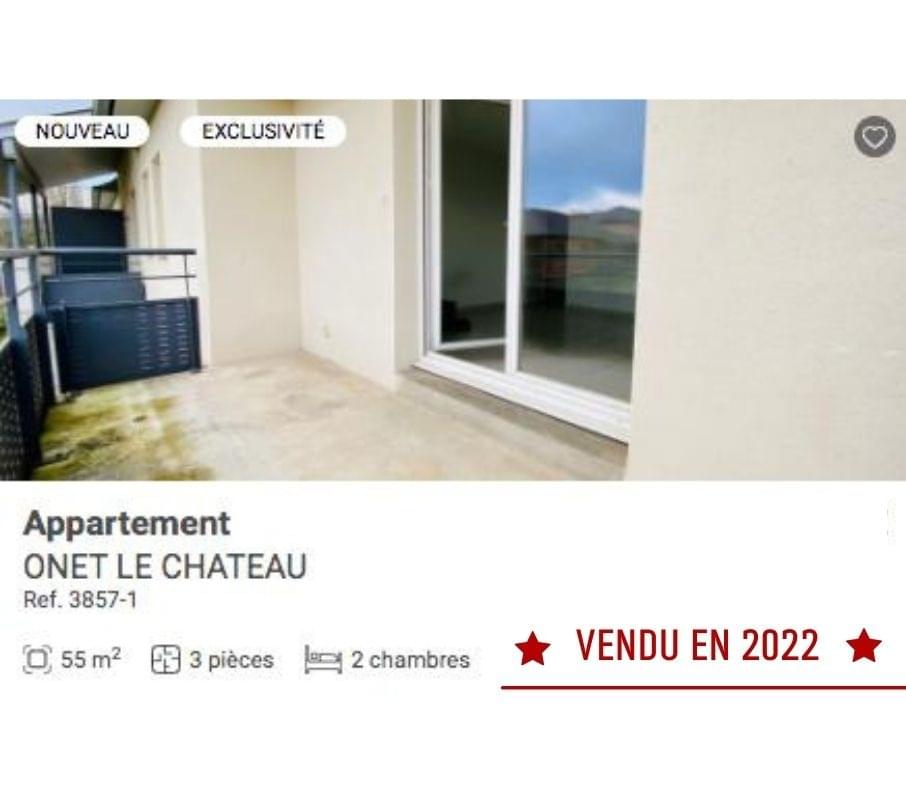 Appartement Onet le chateau