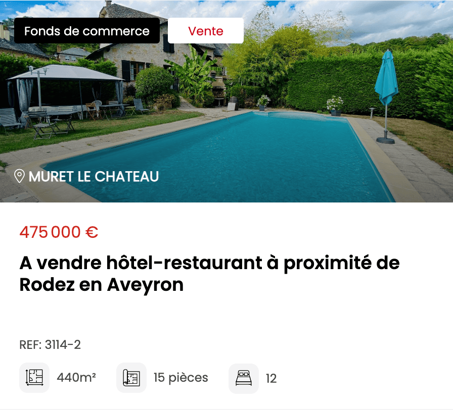 Hotel restaurant Muret le Chateau